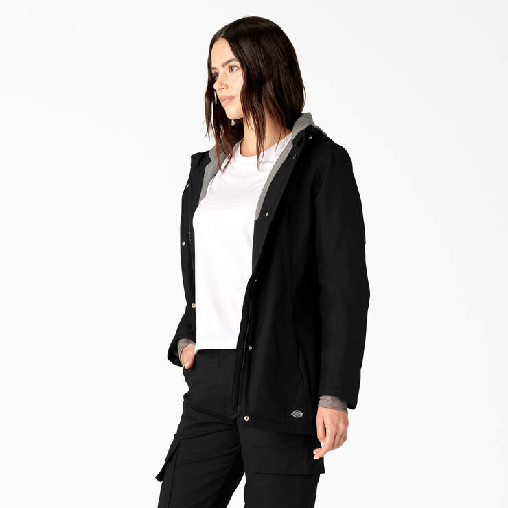 Women’s Insulated Waterproof Jacket - Black (BKX) image number 3