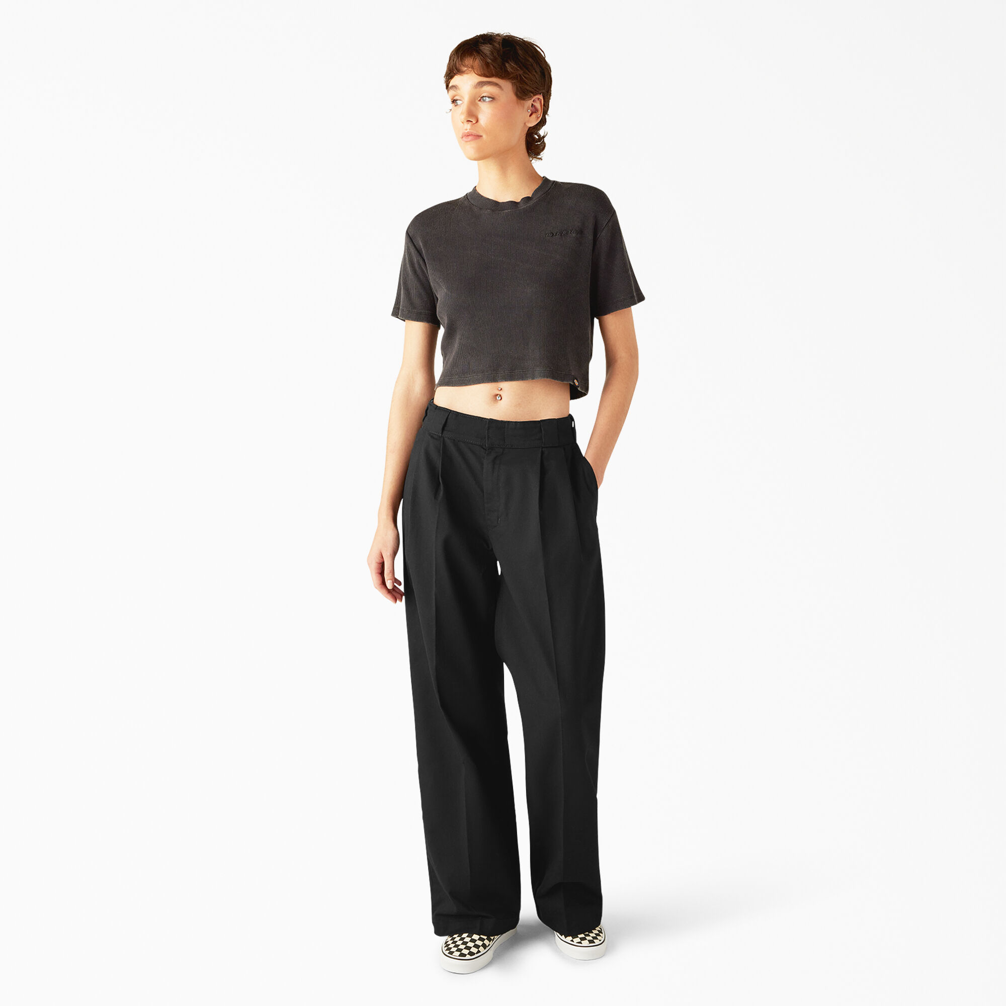 Women s Pleated Work Pants