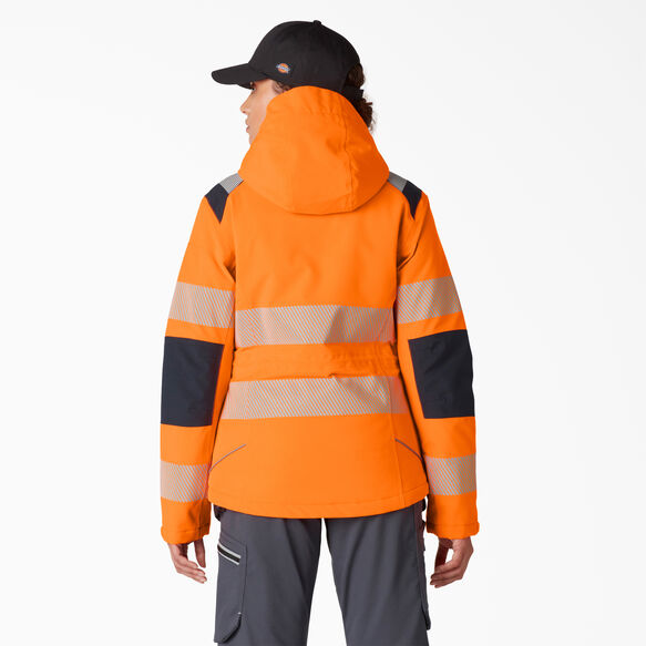 Women&#39;s Hi Vis Insulated Performance Jacket - Orange &#40;OR&#41;