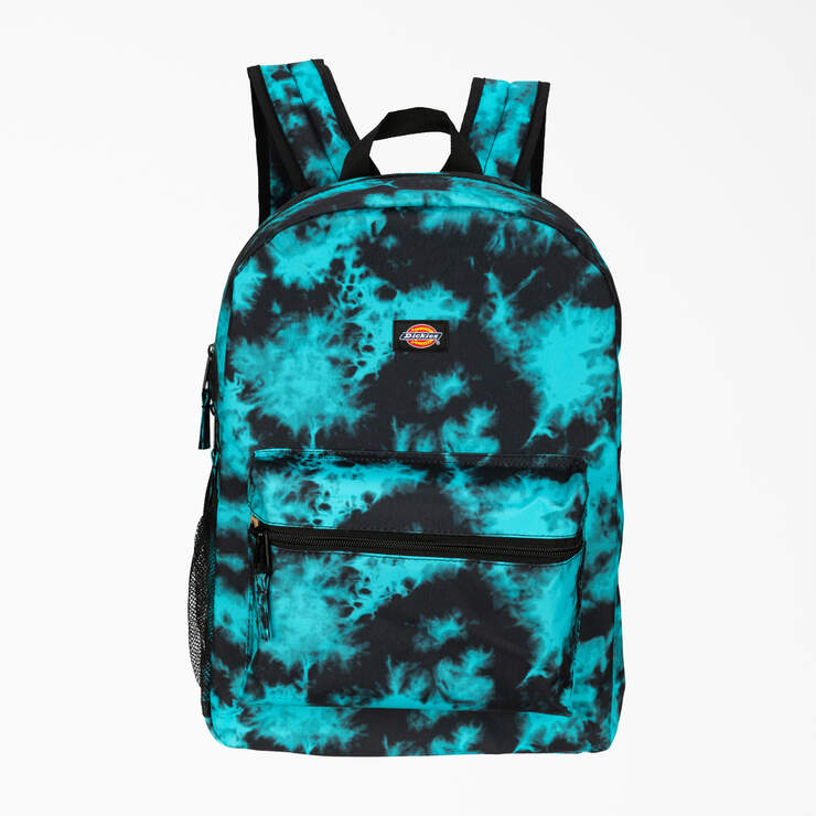 Acid Wash Student Backpack - Blue Print (LP) image number 1