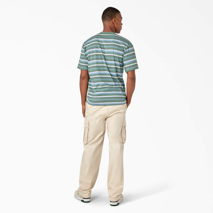 Glade Spring Striped T-Shirt - Coronet Blue Stripe (HYR) image number 6