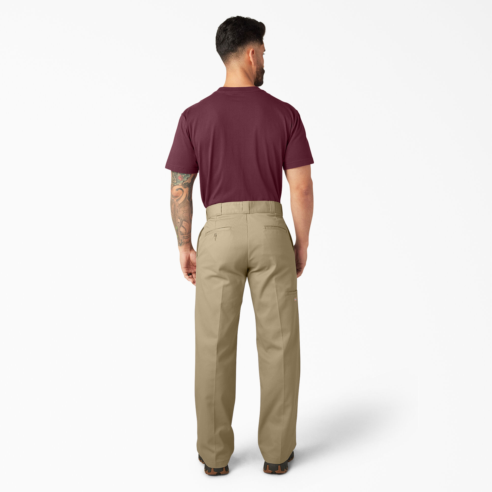 Loose Fit Double Knee Work Pants