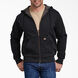 Thermal Lined Fleece Zip Hoodie - Black &#40;BK&#41;