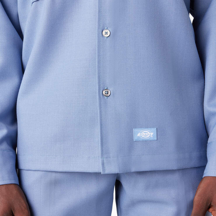 Dickies Premium Collection Boxy Shirt - Ashleigh Blue (AHB) image number 9