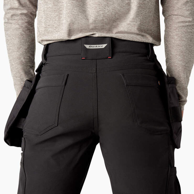Slim Fit Holster Double Knee Work Pants - Black (BKX) image number 8