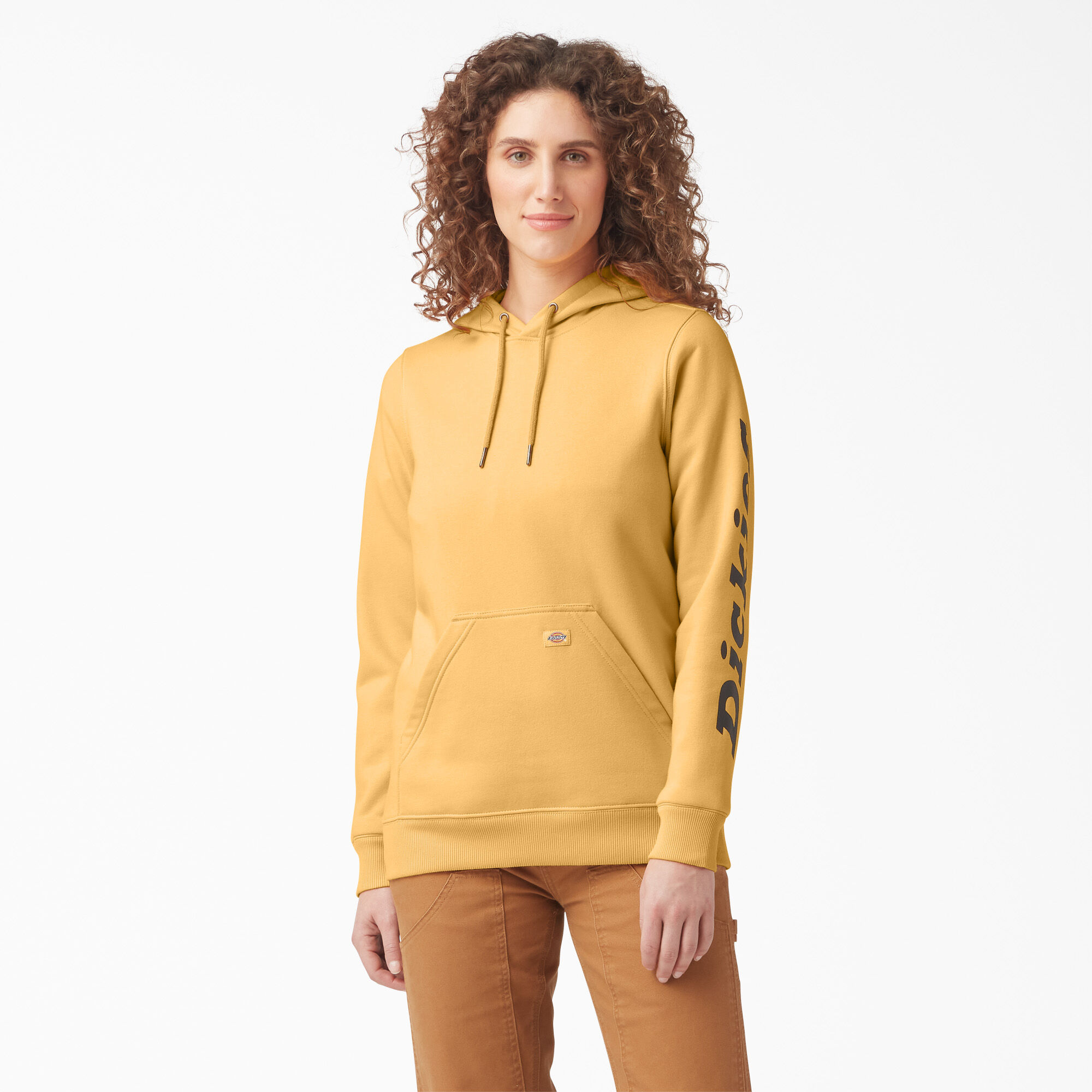 Women s Hoodies Zip Up Pullover Sweatshirts Orange Dickies US
