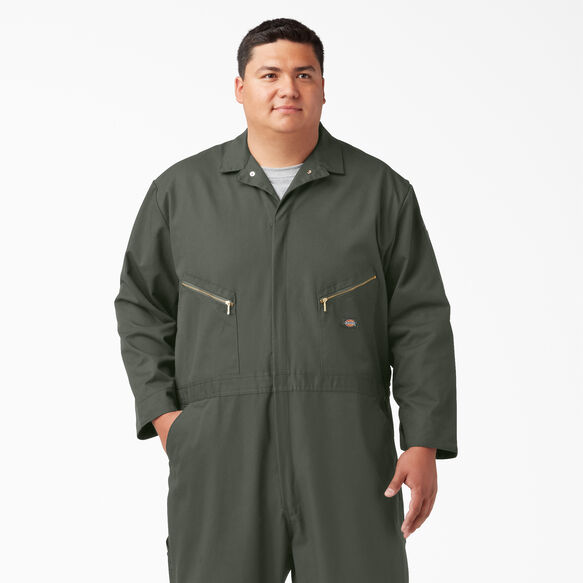 Deluxe Blended Long Sleeve Coveralls - Olive Green &#40;OG&#41;