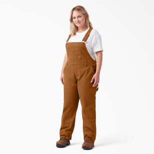 Women's Plus Relaxed Fit Bib Overalls