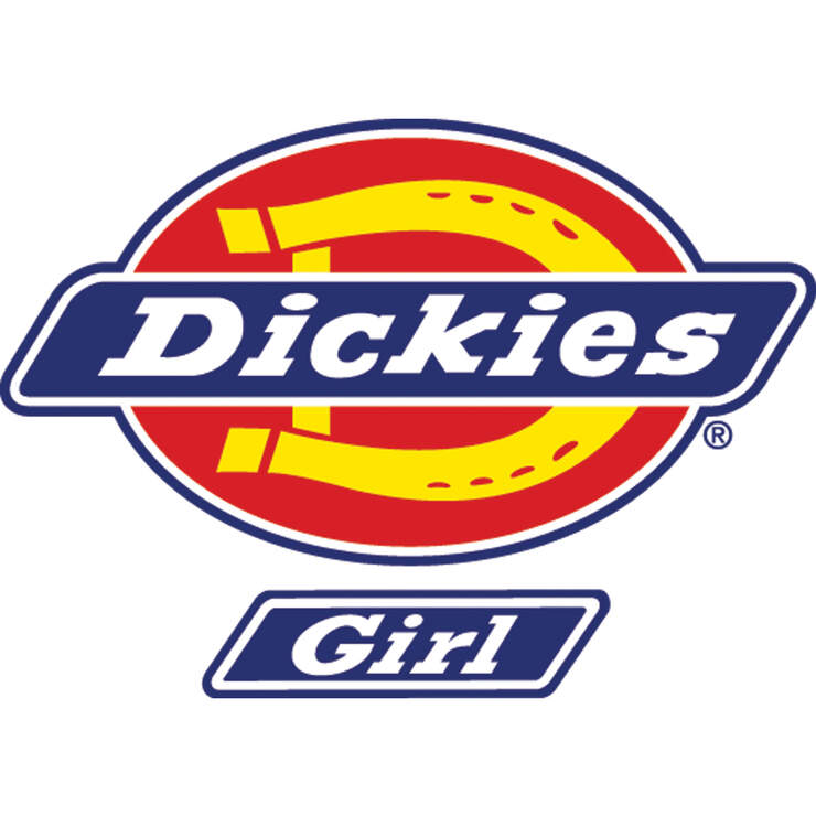 Dickies Girl Juniors' Long Sleeve Button-Down Shirt - Black (BLK) image number 3