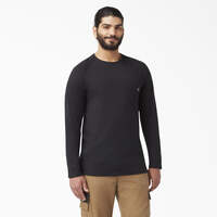 Cooling Long Sleeve Pocket T-Shirt - Black (BK)