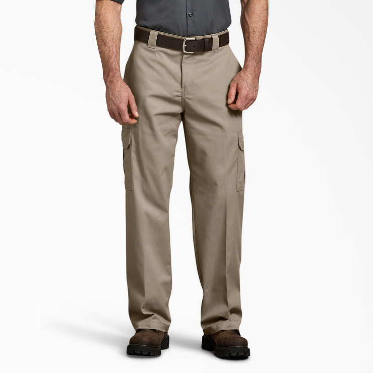FLEX Relaxed Fit Cargo Pants - Desert Sand (DS) image number 1