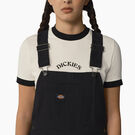 Women&#39;s Duck Bib Shortalls - Stonewashed Black &#40;SBK&#41;