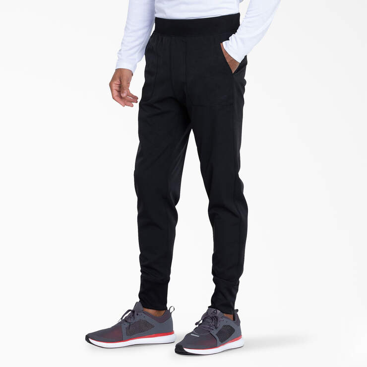 Men's Dynamix Jogger Scrub Pants - Black (BLK) image number 3