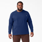 Long Sleeve Heavyweight Crew Neck T-Shirt - Deep Blue &#40;EL&#41;