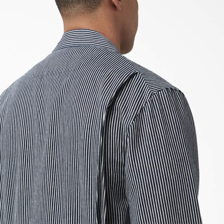 Hickory Stripe Coveralls - Rinsed Hickory Stripe (RHS) image number 6