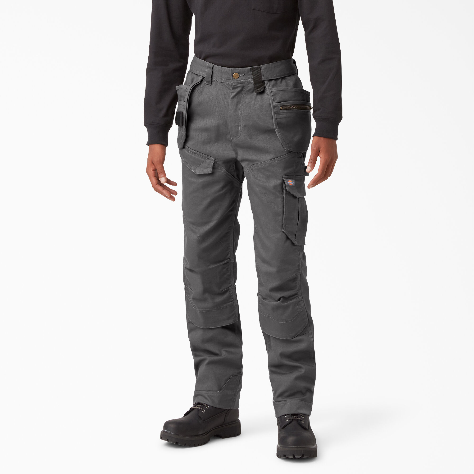 Dickies Redhawk Chino Cargo Combat Trousers Black or Navy Mens Workwear WD803 