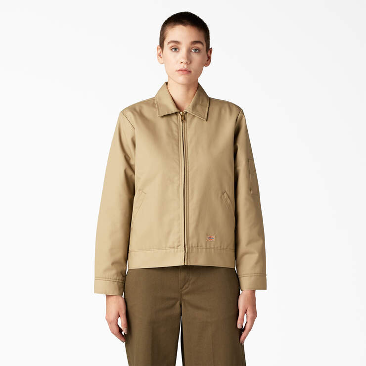 Women's Insulated Eisenhower Jacket - Military Khaki (KSH) image number 1