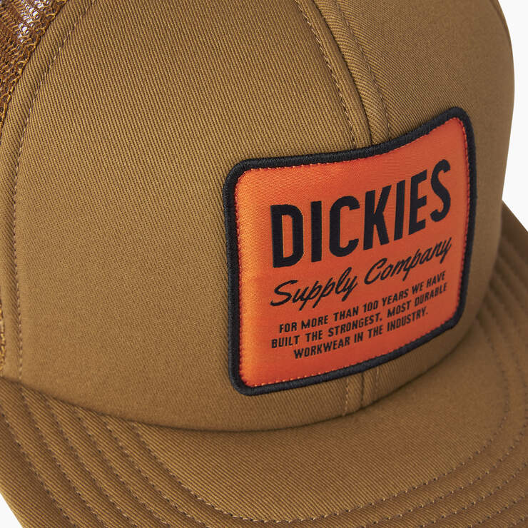 Dickies Supply Company Trucker Hat - Brown Duck (BD) image number 3
