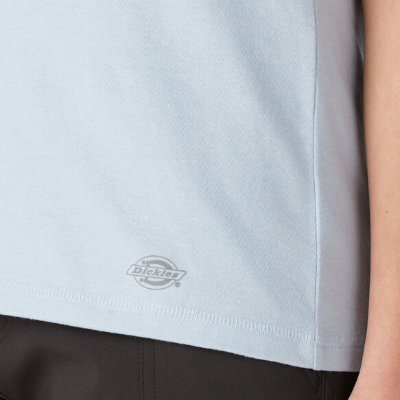 Women&#39;s Cooling Short Sleeve Pocket T-Shirt - Fog Blue &#40;FE&#41;