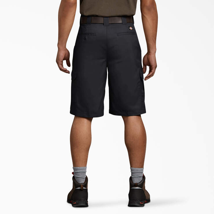 FLEX Regular Fit Cargo Shorts, 11" - Black (BK) image number 2