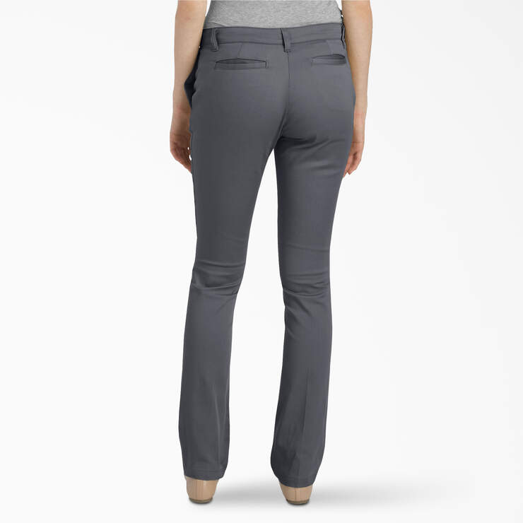 Juniors' Classic Fit Pants - Charcoal Gray (CH) image number 2