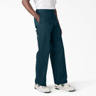 Loose Fit Double Knee Work Pants - Reflecting Pond &#40;YT9&#41;