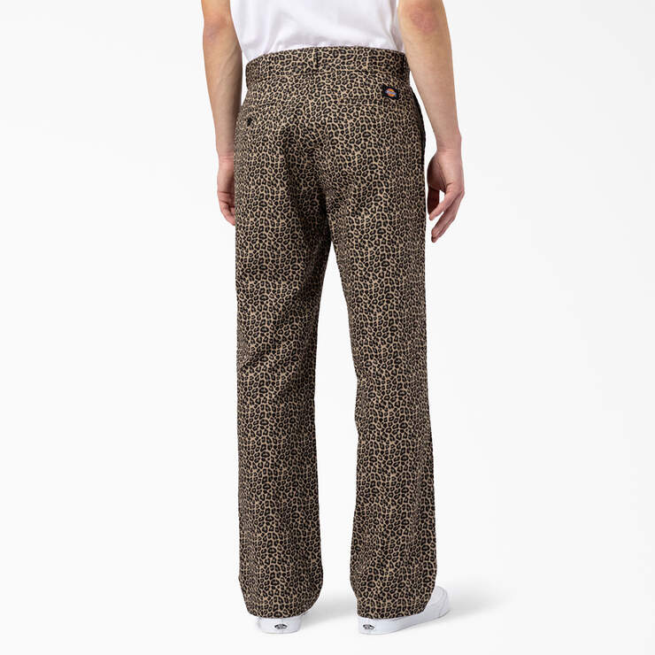 Silver Firs Work Pants - Leopard Print (LPT) image number 2
