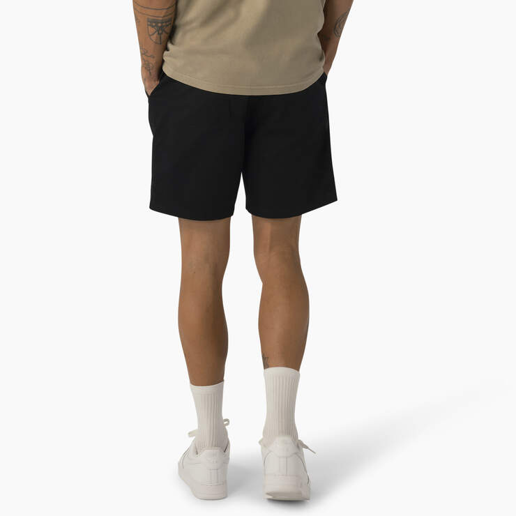 Pelican Rapids Relaxed Fit Shorts, 6" - Black (BKX) image number 2
