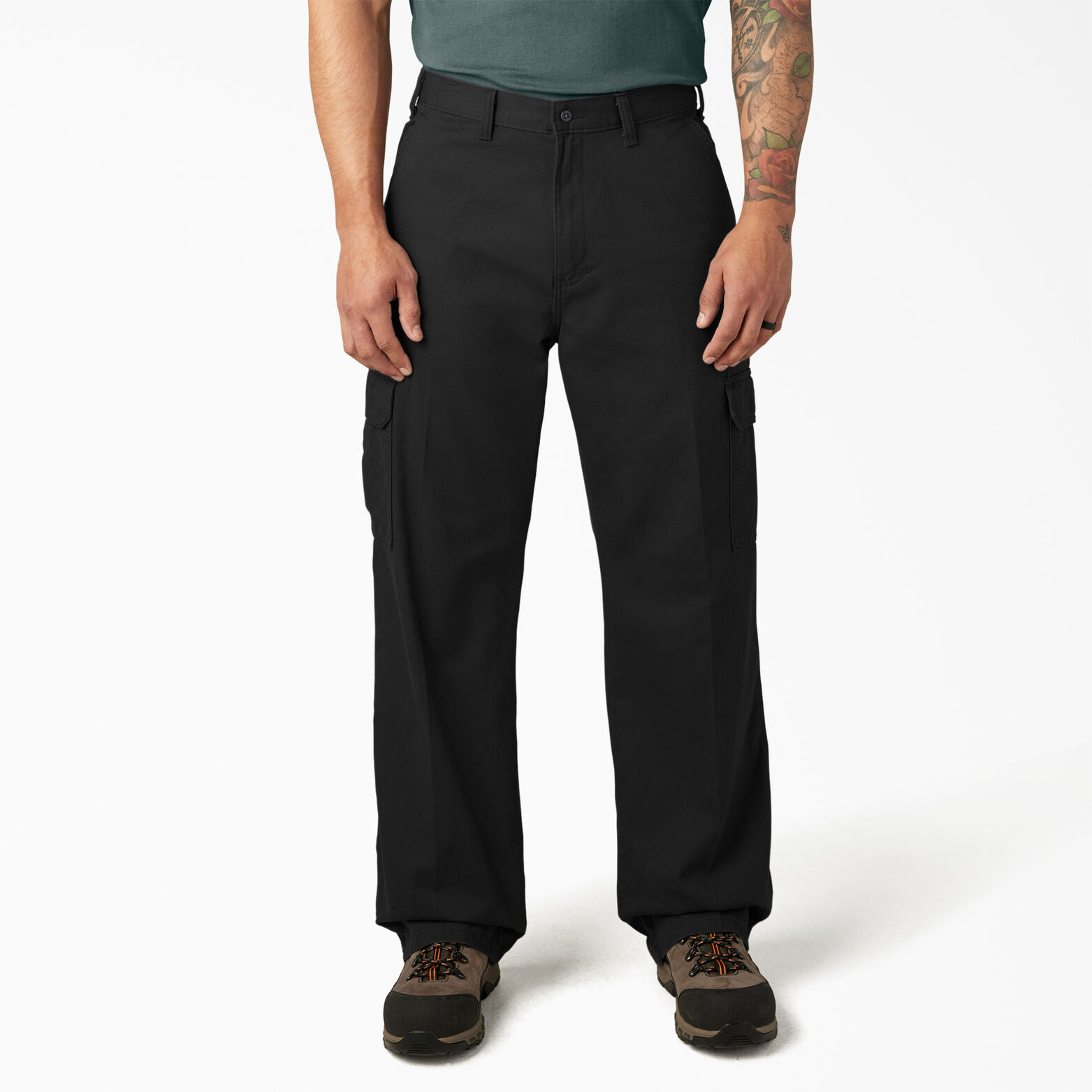 dorp stad Rose kleur Loose Fit Cargo Pants For Men | Dickies