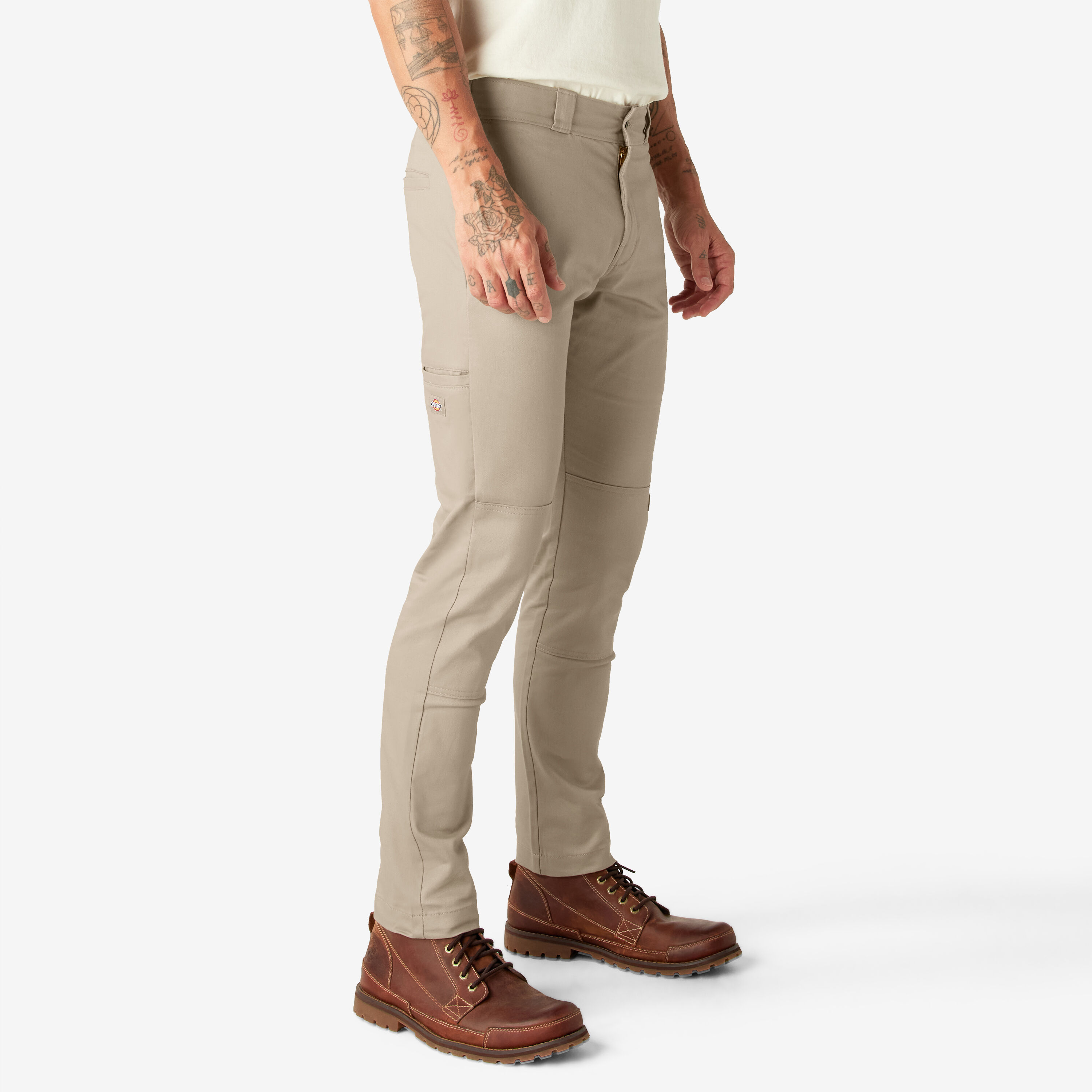 Men s FLEX Skinny Fit Double Knee Work Pants Dickies US