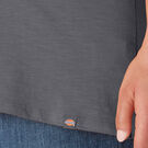 Women&#39;s Plus Short Sleeve V-Neck T-Shirt - Graphite Gray &#40;GA&#41;