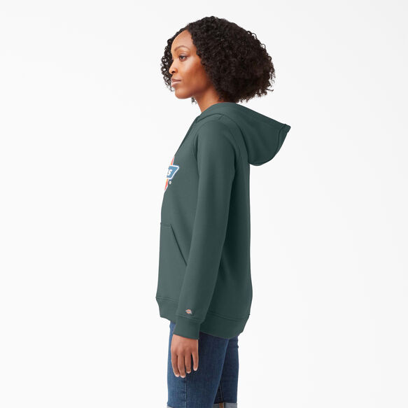Women&#39;s Heavyweight Logo Pullover - Lincoln Green &#40;LN&#41;