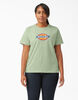 Women&#39;s Plus Logo Graphic T-Shirt - Celadon Green &#40;C2G&#41;
