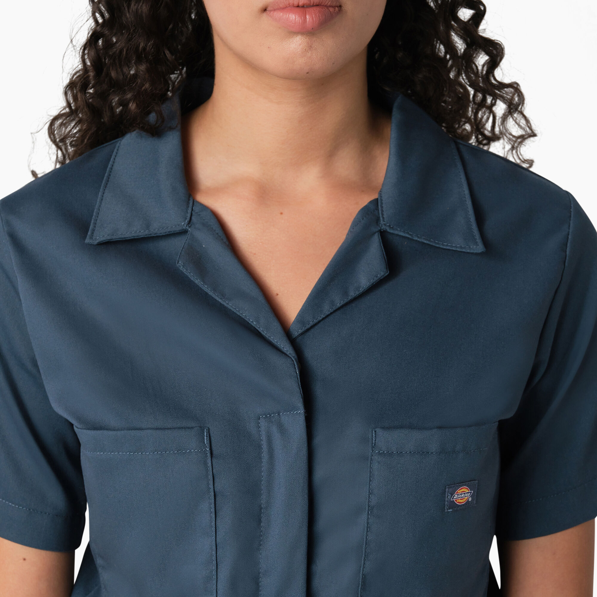 Dickies women's short sleeve work shirt on sale