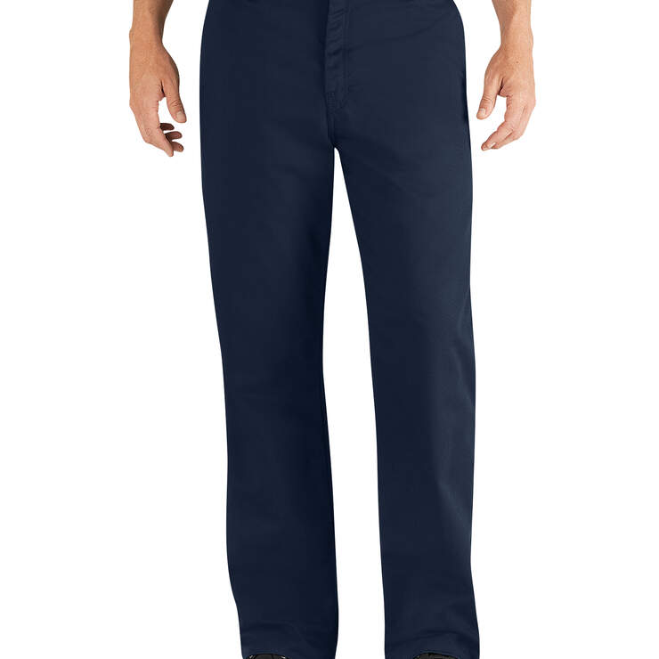 Flame-Resistant Relaxed Fit Twill Pants - Navy Blue (NV) image number 1