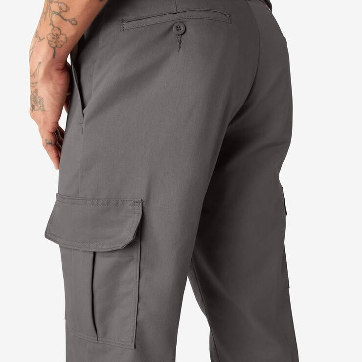 FLEX Regular Fit Cargo Pants - Gravel Gray (VG) image number 9