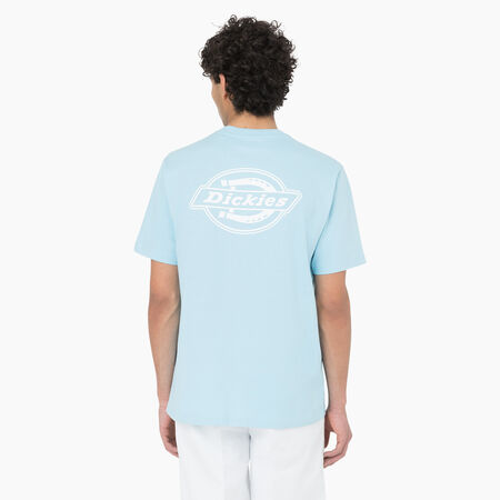 Back Logo Graphic T-Shirt - Sky Blue &#40;SU9&#41;