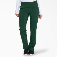 Women's EDS Essentials Cargo Scrub Pants - Hunter Green (HTR)