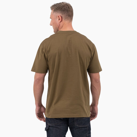 Short Sleeve Wordmark Graphic T-Shirt - Dark Olive &#40;DV9&#41;