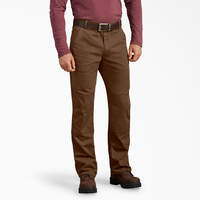 Regular Fit Duck Double Knee Pants - Stonewashed Timber Brown (STB)