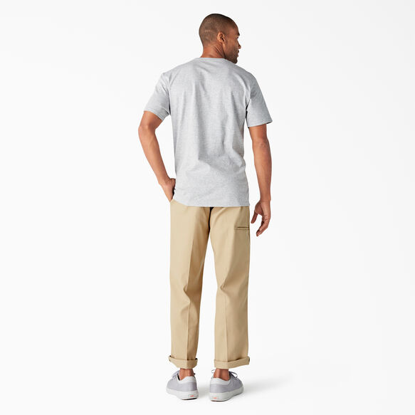 Short Sleeve Relaxed Fit Graphic T-Shirt - Heather Gray &#40;HG&#41;