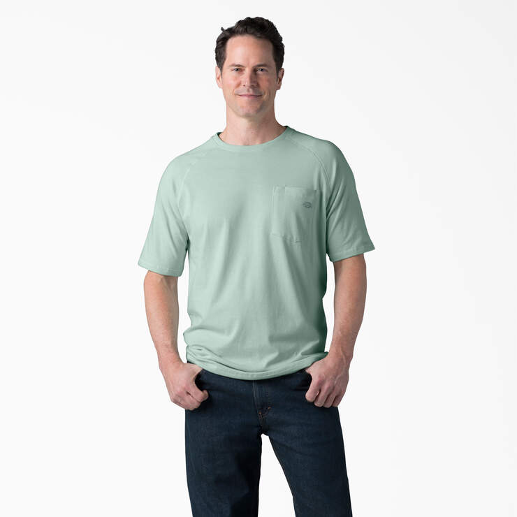 Cooling Short Sleeve Pocket T-Shirt - Surf Spray (SP1) image number 1