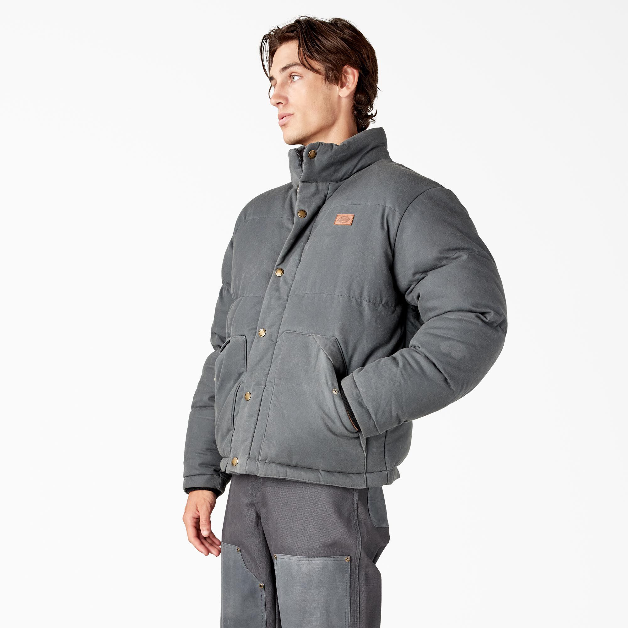 Lucas Fully Waxed Puffer Jacket Dickies US