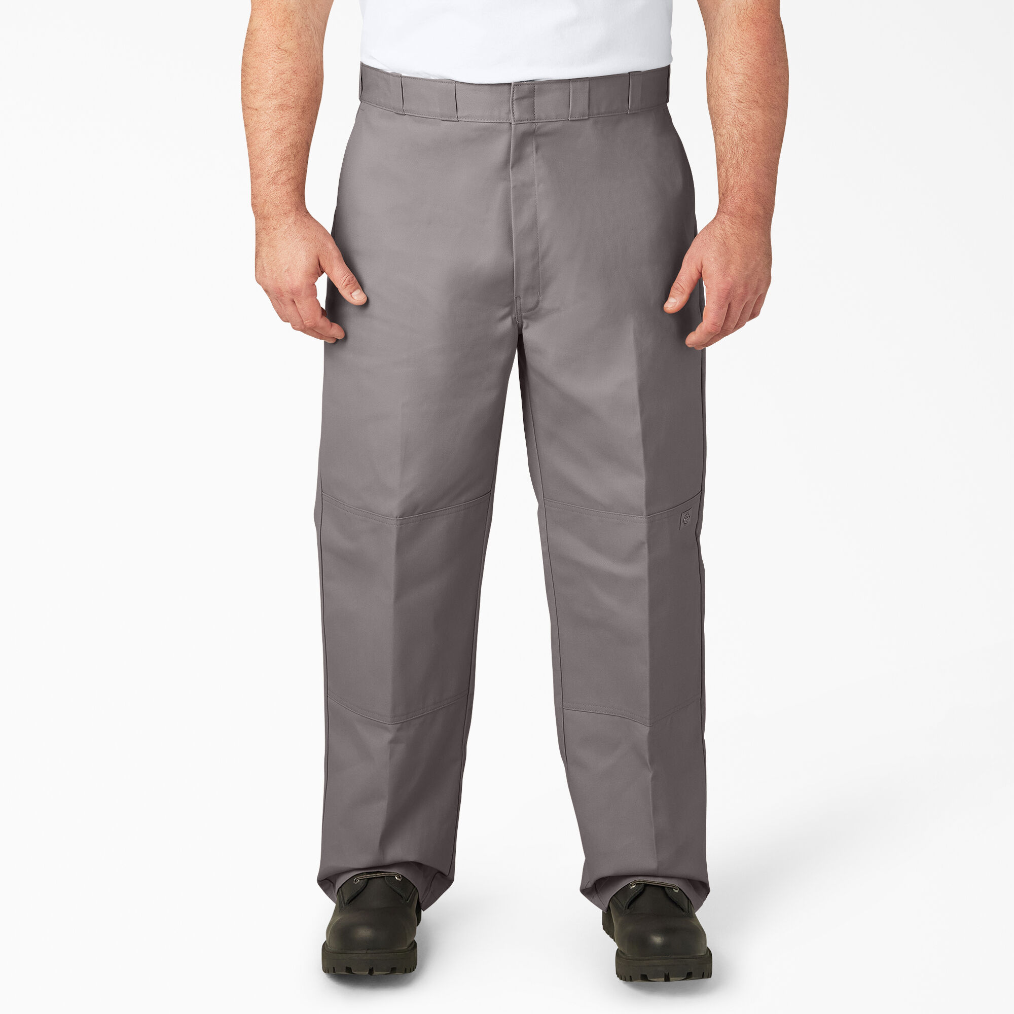 Loose Fit Double Knee Work Pants