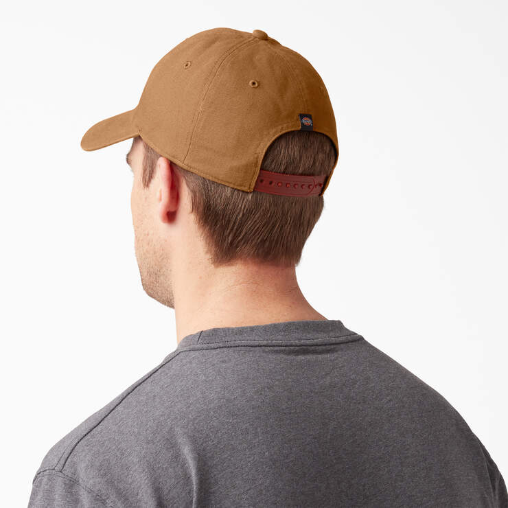 Washed Canvas Cap - Brown Duck (BD) image number 3