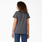 Women&#39;s Short Sleeve V-Neck T-Shirt - Graphite Gray &#40;GA&#41;