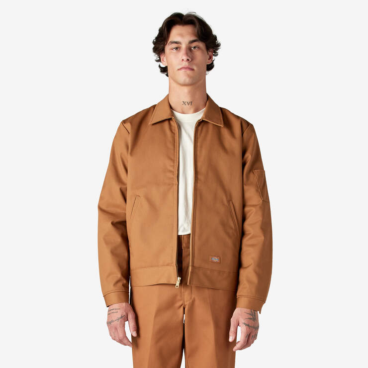 Insulated Eisenhower Jacket - Brown Duck (WSD) image number 1