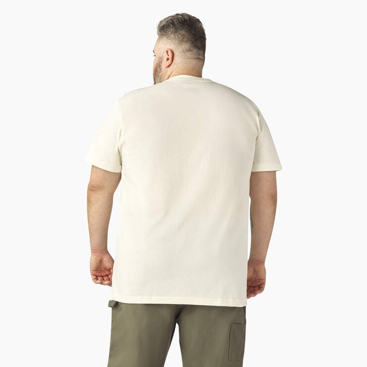 Heavyweight Short Sleeve Pocket T-Shirt - Natural Beige (NT) image number 6