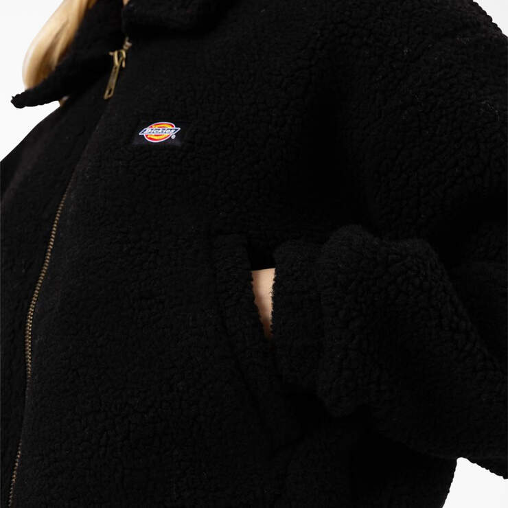 Women's Palmerdale Fleece Jacket - Black (BKX) image number 5
