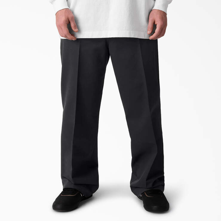 Jamie Foy Loose Fit Pants - Black (BK) image number 1
